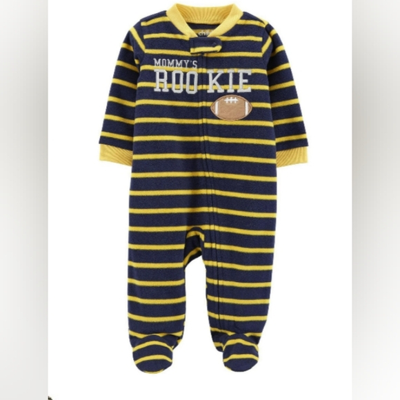 Child of Mine by Carter's Sleep N Play Bundle | 3-6 Mo | Multi Striped - Picture 10 of 11